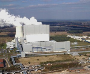 Vattenfall-Kraftwerk in Schwarze Pumpe